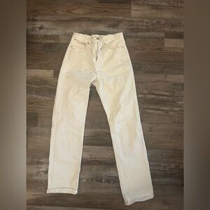 Madewell Cream Denim